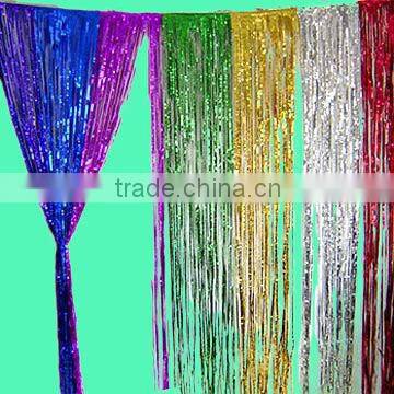 Rainbow Colorful Metallic Foil Curtain