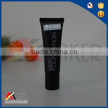 Silk Screen Printing Black Matt pe Plastic Cosmetic Tube Chia Supplier photo-6
