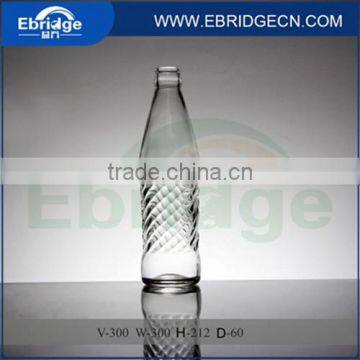 300ml glass beer bottle/fruit juice bottle/beverage bottle