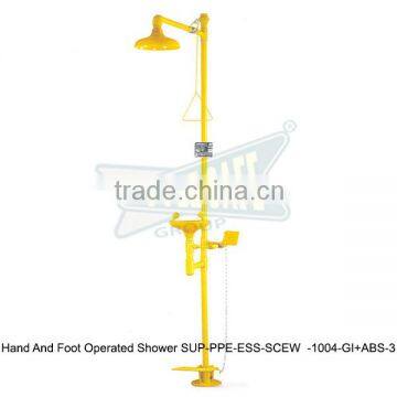 Hand And Foot Operated Shower ( SUP-PPE-ESS-SCEW-1004-GI+ABS-3 )