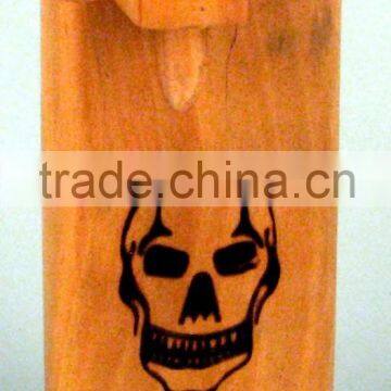 Cedar Wood Image Dug Out Pipe