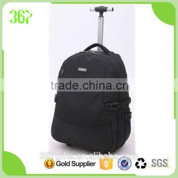 Fashion Design Colourful Students Trolley Backpack Nylon Fabric Trolley Bag photo-5