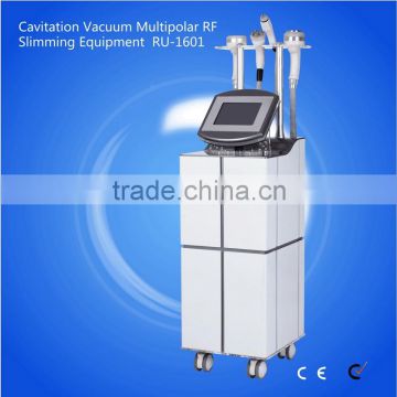 Non Surgical Ultrasonic Liposuction Cynthia Cavitation Rf Non Surgical Ultrasound Fat Removal Machine RU1601 Cavitation Vacuum Multipolar RF Slimming Machine