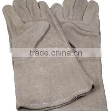 Working Leather Gloves with CE approval(SQ-007)