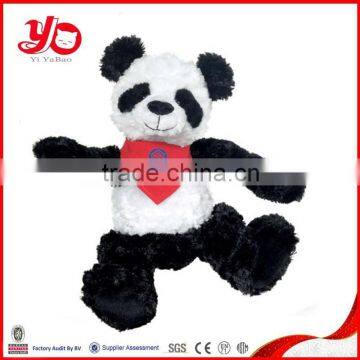 China YangZhou ICTI factory custom made cute panda plush toy