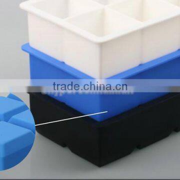CUBED ICE Maker Large Cube Square Tray Molds Whiskey Ball Cocktails Silicone Big photo-6