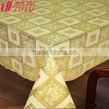 Best sell elegance pvc lace table cloth