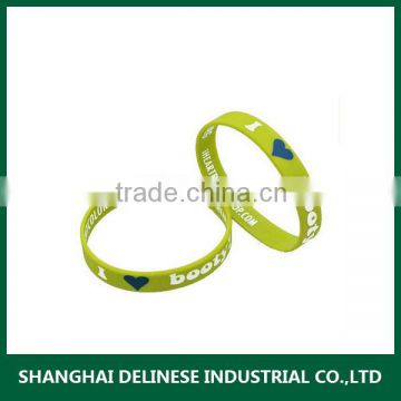 Hot promotion cross silicone wristband