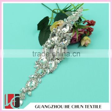 HC-0184 Crystal Stone Rhinestone Applique for Woman Wedding Headband                        
                                                Quality Choice