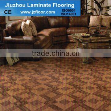 8mm Square parquet HDF Laminate Flooring