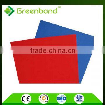 Greenbond interior wall brushed design colorful outdoor and indoor decorative panel ACP