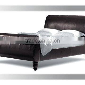 wholesale size sleigh beds, best price faux leather sleigh beds for UK, cheap sleigh beds king size PVC leather                        
                                                Quality Choice