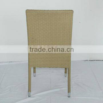 Outdoor Furniture Leisure Antique Style Rattan Dining Aluminum Legs ChairYC039A photo-3