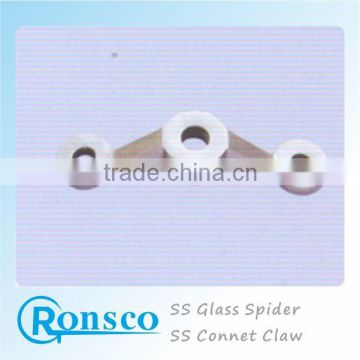 2016 hot selling 304 stainless steel spider glass wall fittings