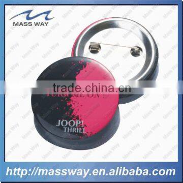 Printing Promotional Smiley Face Custom Tin Button Badge photo-3