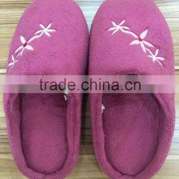 2016 Winter cares indoor use warm indoor slipper for woman