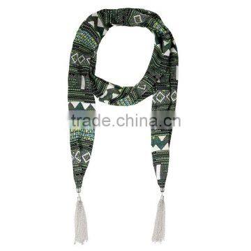 Top Sale Funny Tetris Printing Scarf, Crumpled Scarf photo-2