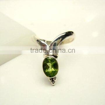 Peridot Facet 925 Sterling Silver Jewelry, Light Green Gemstone Ring, Designer 925 Silver Handmade Jewellery