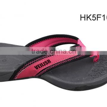 High Quality Women Sport TPR Custom Upper Ladies Slipper Anti-Slip Sandals