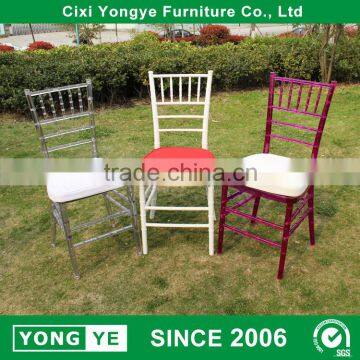 White and Black Plastic Material Wedding Resin Chiavari Chair photo-6