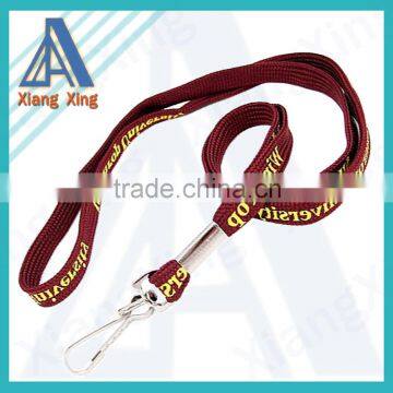 Various Kinds Of Cheap Custom Polyester Lanyards With Metal Hook