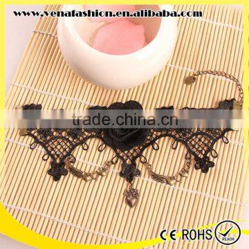 Flower Handmade Gold Shoe Lace Foot Chain photo-3