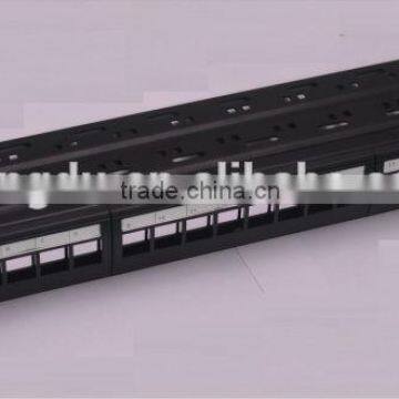 unloaded CAT6 patch panel 24 port