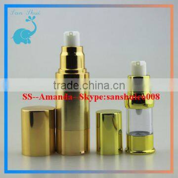 30ml airless pump bottle cosmetic airless serum bottle