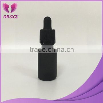 15ml 30ml frosted glass bottles black glass dropper bottles for eliquid bottle