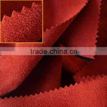 100% polyester double sided brushed microsuede fabric/ sofa fabric/ home textile/ furniture fabric/ fabric sofa