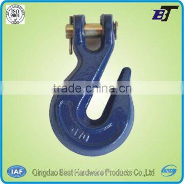 G70 chain fittings lashing alloy steel clevis grab hook