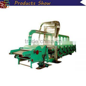 Top manufature polyester cotton waste rags recycling machine