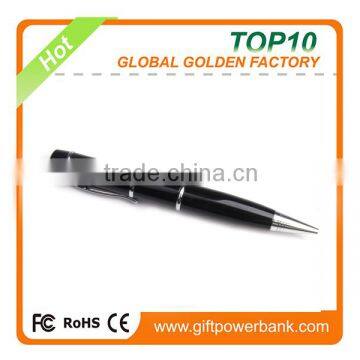 Low price big capacity pen shape usb flash free customized logo printed
