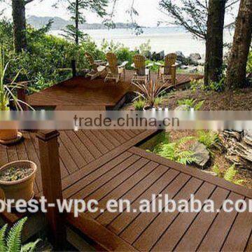 Construction Material composite wood board high density wpc wood deck board