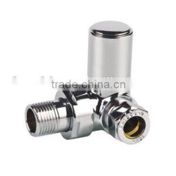 Radiator Valves Brass Chrome head connector