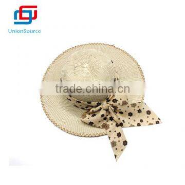 Wholesale Summer Hat With Ribbon For Ladies