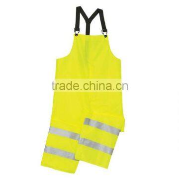 cheap wholesale flame-retardant yellow safety bib overall