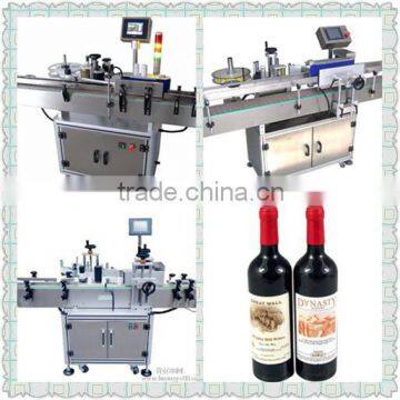 full automatic wine bottle glass bottle adhesive labeling machine