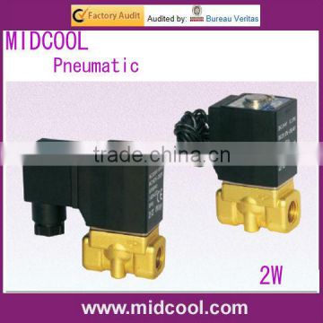 2w 2 way direct acting Normally Closed solenoid valve