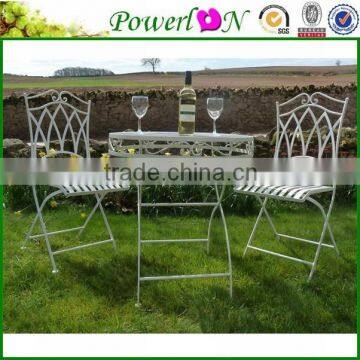 Antique Metal Folding Outdoor Patio Furniture photo-6