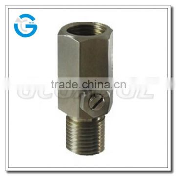 High quality all stainless steel pressure gauge snubber