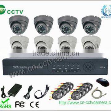 hot security dvr kit with ir camera (GRT-D3608EK6-4CT)