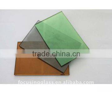 High quality 4-12mm thick Tempered&tinted Glass