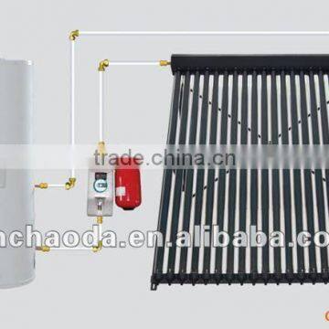 separated pressurized solar energy systems