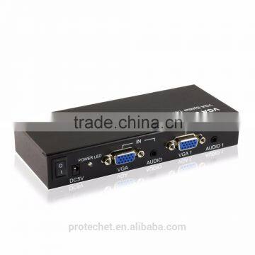 VGA Splitter 1x4 With Audio Distribute One VGA Source To Four VGA Displays With 3.5mm Audio photo-6