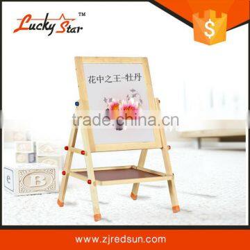 magnetic free standing notice board stand/sign drawing board stand/ foam drawing board stand