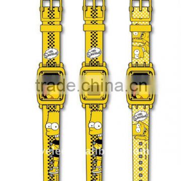 Cartoon Silicone Wrist Watch