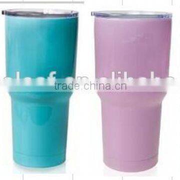 Colorful 30oz Stainless Steel Double Wall Vacuum Insulated Tumbler