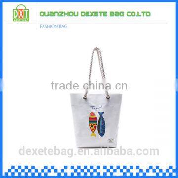 Best Quality Newly Design Canvas Trendy Ladies Handbags photo-2