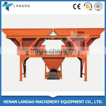 2 Bins PLD800 Electric Concrete Aggregate Batch Weigh Machine photo-3